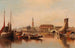 Szenen venezianischer mit Blick auf den Markusplatz - Karl Kaufmann — Ansicht des Kunstwerks