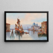 Venedig, Blick auf Santa Maria della Salute - Karl Kaufmann — gerahmtes Bild an der Wand