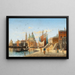 Venedig, Blick auf Santa Maria della Salute - Karl Kaufmann — gerahmtes Bild an der Wand