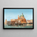 Venedig, Blick auf die Punta della Dogana - Karl Kaufmann — gerahmtes Bild an der Wand