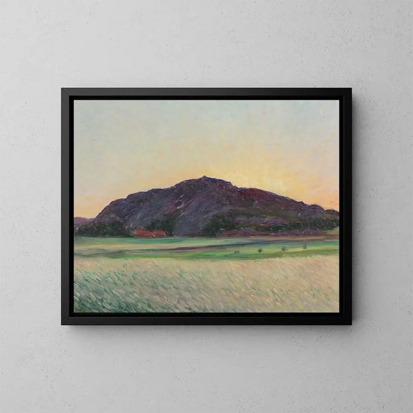 Borreberget Tjärn - Karl Nordström — gerahmtes Bild an der Wand