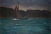 Bateau de pêche en tempête - Karl Nordström — Ansicht des Kunstwerks