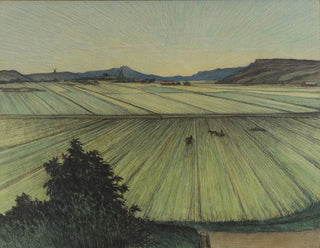 Landschaft mit Feldern - Karl Nordström — Ansicht des Kunstwerks