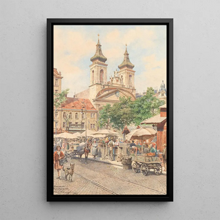 Karl Schnorpfeil - Lively RochusMarket next to Rochus Church in Landstraer Hauptstrae.webp