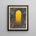 Stunden - Karl Wiener — gerahmtes Bild an der Wand