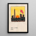 Der 1. Mai - Karl Wiener — gerahmtes Bild an der Wand