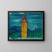 La tour - Karl Wiener — gerahmtes Bild an der Wand
