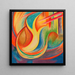 Extase - Karl Wiener — gerahmtes Bild an der Wand