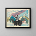 Fhn - Karl Wiener — gerahmtes Bild an der Wand