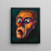 Konfrontieren - Karl Wiener — gerahmtes Bild an der Wand