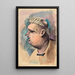 Monsieur de Gluant - Karl Wiener — gerahmtes Bild an der Wand