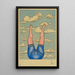 Ascension - Karl Wiener — gerahmtes Bild an der Wand
