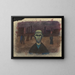 Die Leute - Karl Wiener — gerahmtes Bild an der Wand
