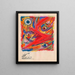 Luxure - Karl Wiener — gerahmtes Bild an der Wand