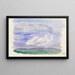 Studie der Natur I - Karl Wiener — gerahmtes Bild an der Wand