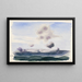 Naturstudie VIII - Karl Wiener — gerahmtes Bild an der Wand