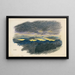 Studie der Natur XLII - Karl Wiener — gerahmtes Bild an der Wand