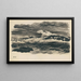 Studie der Natur XLVIII - Karl Wiener — gerahmtes Bild an der Wand