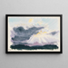 Studie der Natur XXV - Karl Wiener — gerahmtes Bild an der Wand