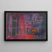 Angoisse nocturne - Karl Wiener — gerahmtes Bild an der Wand