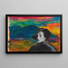 Ohne Titel, Collage - Karl Wiener — gerahmtes Bild an der Wand