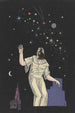 Ohne Titel Collage Frau Sterne Kathedrale Saint-Étienne - Karl Wiener — Ansicht des Kunstwerks