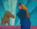 Ohne Titel, Frau und Hund - Karl Wiener — Ansicht des Kunstwerks
