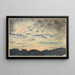 Ohne Titel Naturstudie III - Karl Wiener — gerahmtes Bild an der Wand