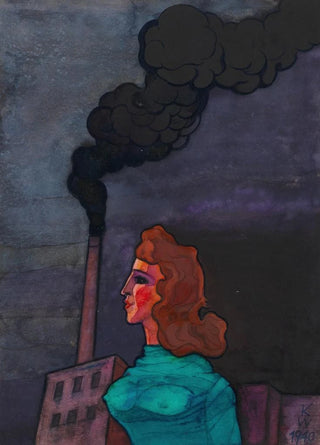 Karl Wiener - Ohne Titel aus Die 150 Bltter IV.webp