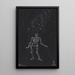 Ohne Titel der 150 Blätter XXIII - Karl Wiener — gerahmtes Bild an der Wand