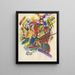 Imagination - Karl Wiener — gerahmtes Bild an der Wand