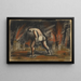 Trauer - Karl Wiener — gerahmtes Bild an der Wand