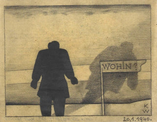 Wohin - Karl Wiener — Ansicht des Kunstwerks