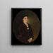 Portrait von Maria Sędziak geborene Śniewska - Karol Miller — gerahmtes Bild an der Wand