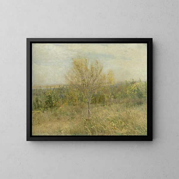 Landschaft im Herbst - Karol Miloslav Lehotský — gerahmtes Bild an der Wand