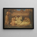 Am Ufer der Wasser von Babylon, sie setzten sich und weinten - Kate Gardiner Hastings — gerahmtes Bild an der Wand