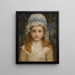 Lillas et Lady - Kate Perugini — gerahmtes Bild an der Wand