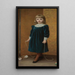 Portrait de Dora - Kate Perugini — gerahmtes Bild an der Wand