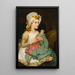 Que sera demain - Kate Perugini — gerahmtes Bild an der Wand