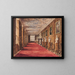 Die lange Galerie von Aston Hall - Katherine Muirhead — gerahmtes Bild an der Wand