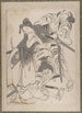 Skizzenbuch von Katsushika Hokusai und seinen Schülern Pl04 - Katsushika Hokusai — Ansicht des Kunstwerks