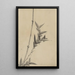Pousses de bambou - Katsushika Hokusai — gerahmtes Bild an der Wand