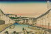Edo Nihonbashi - Katsushika Hokusai — Ansicht des Kunstwerks