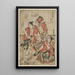 Gogatsu no bu - Katsushika Hokusai — gerahmtes Bild an der Wand