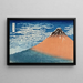 Vent du Sud Aube Claire - Katsushika Hokusai — gerahmtes Bild an der Wand