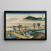 Ssh nakahara - Katsushika Hokusai — gerahmtes Bild an der Wand