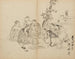 Zusammenkunft von Gelehrten - Kawanabe Kyōsai — Ansicht des Kunstwerks