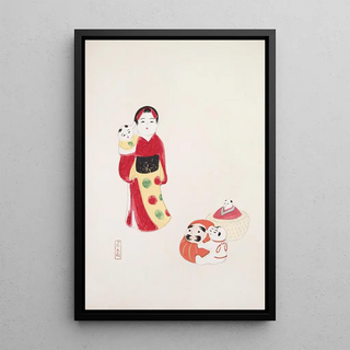 Kawasaki Kyosen - Kyosens Collected Illustrations of Japanese Toys Pl014.webp