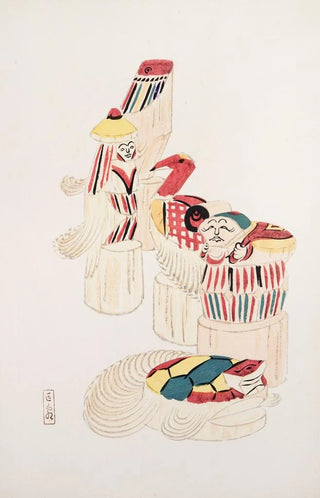 Kawasaki Kyosen - Kyosens Collected Illustrations of Japanese Toys Pl052.webp