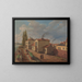 Ateliers de la chaudière à vapeur à Solec à Varsovie - Kazimierz Eliasz Galli — gerahmtes Bild an der Wand
